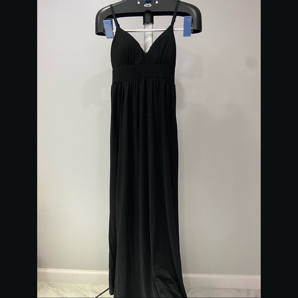 Long Black Summer Nights Gown